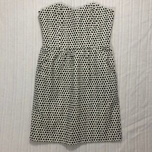 Julie Brown Strapless Dress Polka Dot‎ Party Cocktail Dress Size M